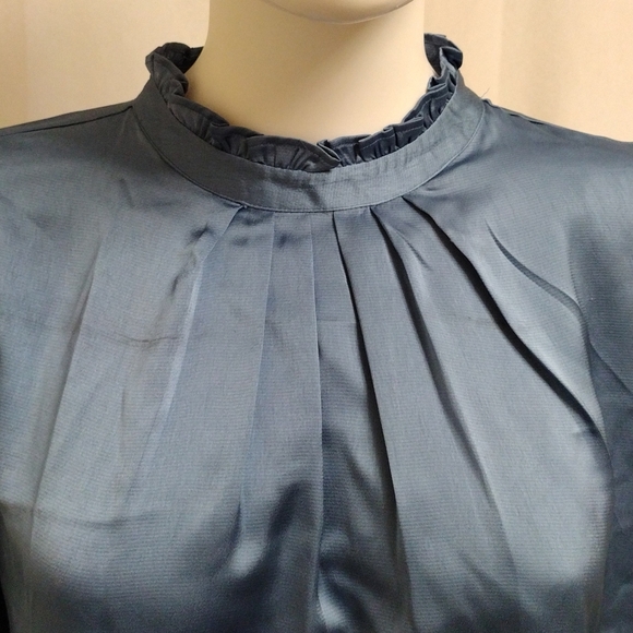 1. State Porcline Blue Blouse - Picture 13 of 15